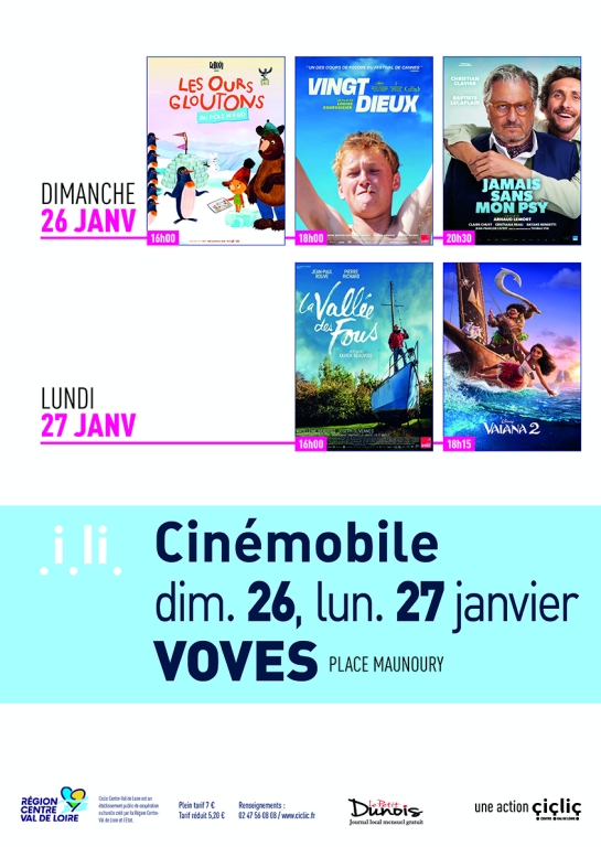 Cinémobile janvier 2025